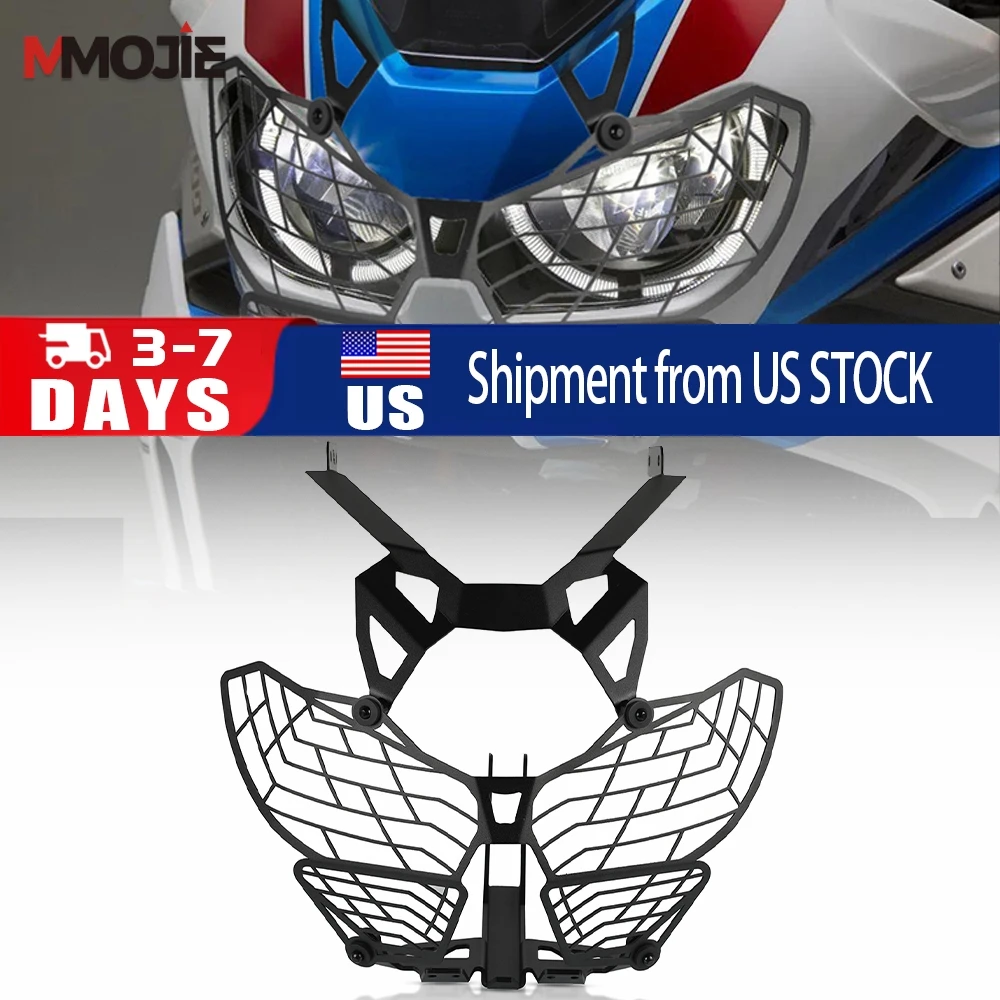 

For Honda CRF1100L Africa Twin ADV SPORTS CRF 1100 L 2019-2021 Motorcycle Accessories Headlight Head Light Guard Protector Cover
