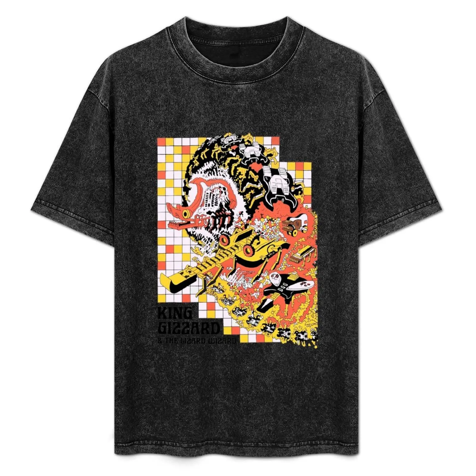 King Gizzard and the Lizard Wizard Cubist Psych T-Shirt rapper graphic tees Blouse heavyweight t shirts for men