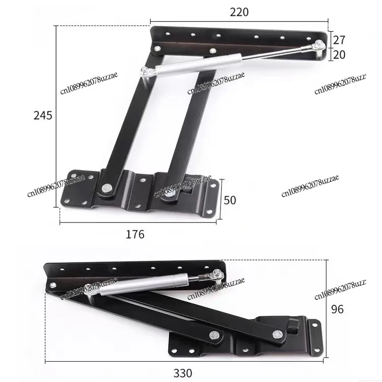 Hydraulic Buffer Coffee Table Lifter Dining Dual-purpose Folding Bracket Multi-functional Furniture Hardware Accessories