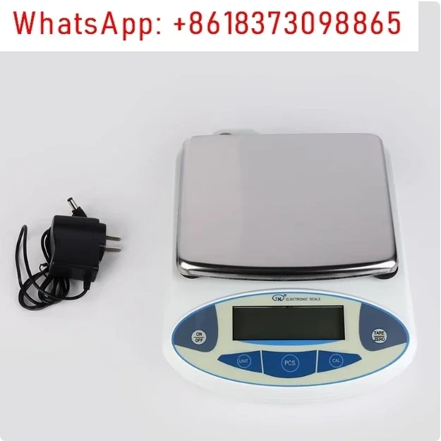 

Kitchen Scale 5000g x 0.01g Lab Analytical Balance W/ LCD Backlit Screen Digital Weight Mini Precision Pocket Electronic