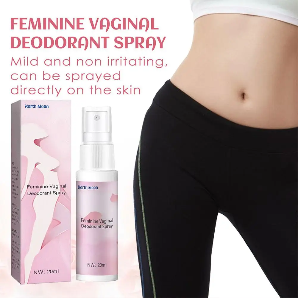 New Women Private Parts Spray Reduce Odor Moisturizing Vaginal Vaginal Care Part Feminine 20ml Spray Intimate Deodorant X4X2