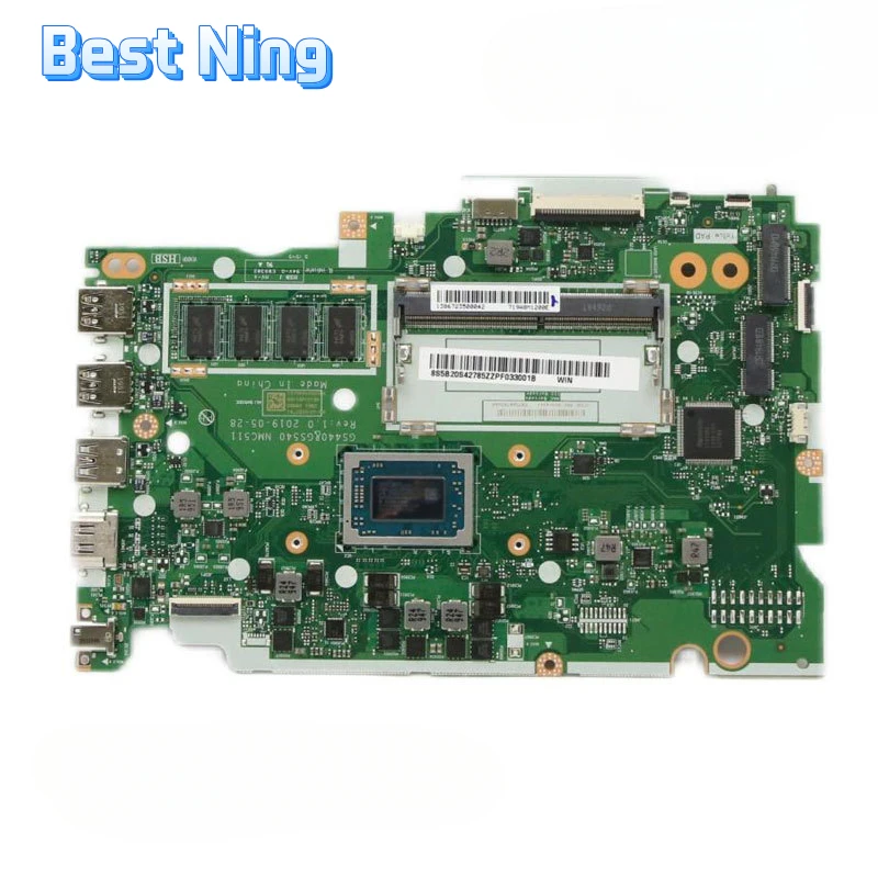 

For Lenovo Ideapad S145-14API Laptop Motherboard NM-C511 Mainboard with R5-3500U CPU 4GB-RAM 100% Tested Ok