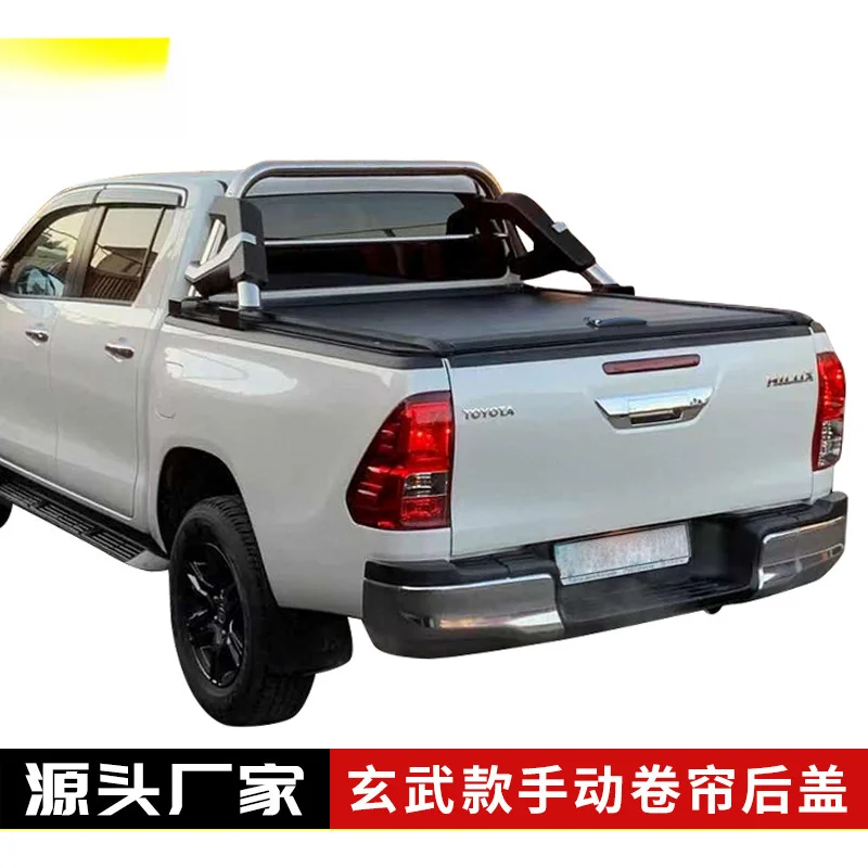 

Suitable for Series Hilux Vigo Revo SR5 Rocco Pickup Truck Retractable Tailgate Aluminum Alloy Rolling Shutter