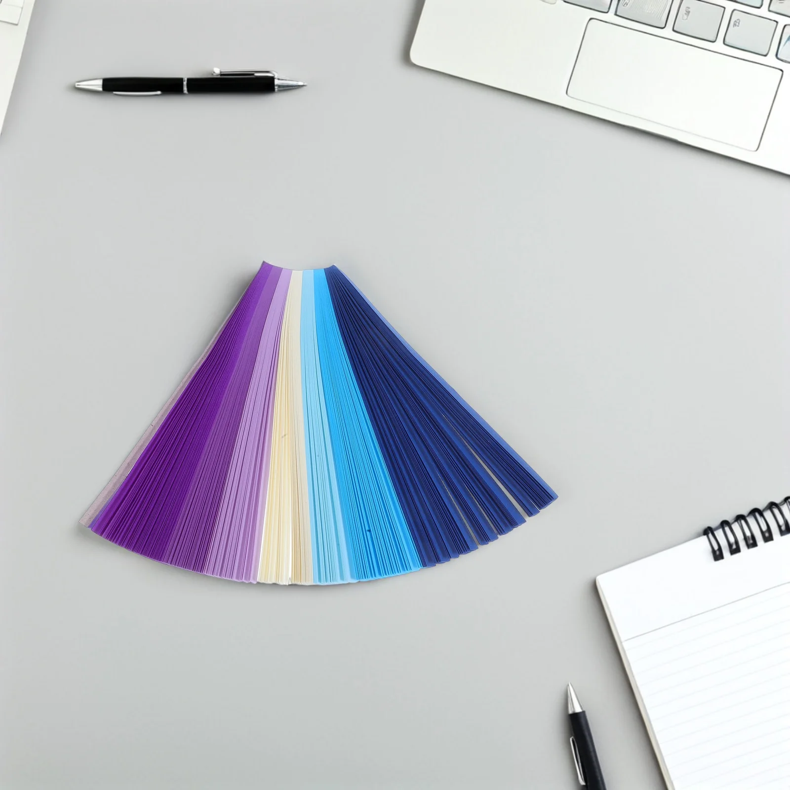 1560Pcs Colorful Double Sided Origami Star Paper Strips DIY Craft Papers Home Decoration Photography Paper Stars