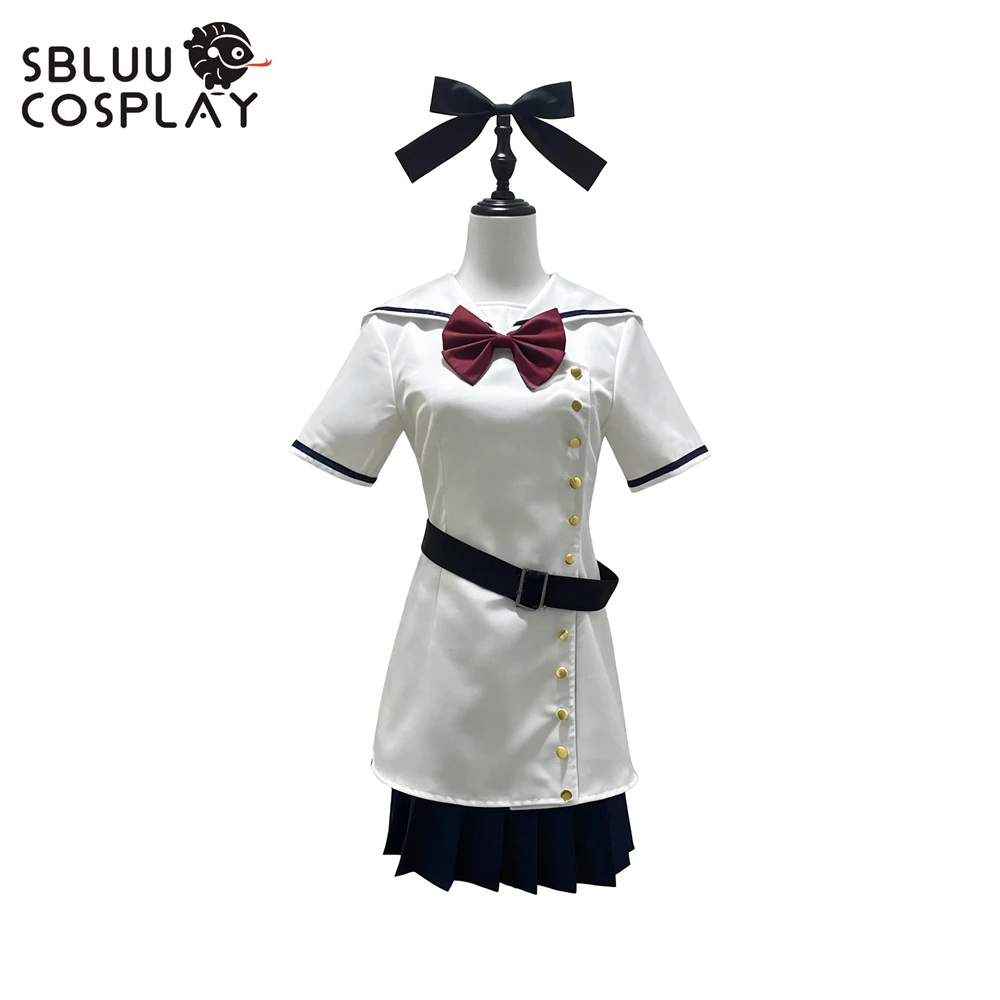 

SBluuCosplay Game Cos Mysterious Girl Ginka Cosplay Costume Uniform Halloween Party Custom Made