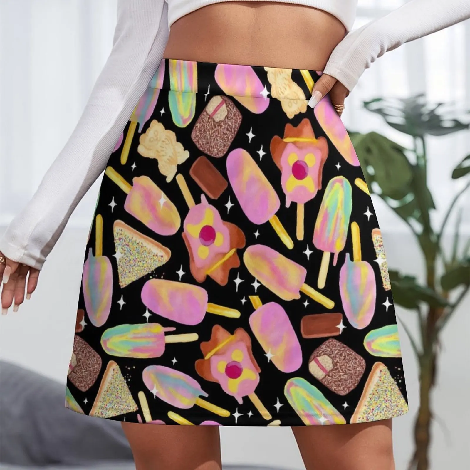 Aussie Treats - Cosmic Mini Skirt, женская одежда для гольфа, летняя милая юбка