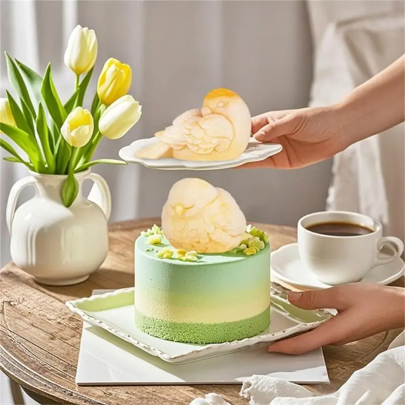 Realistic Parrot Silicone Mousse Cake Mold Chocolate Baking Mold Kitchen Tool 37JD