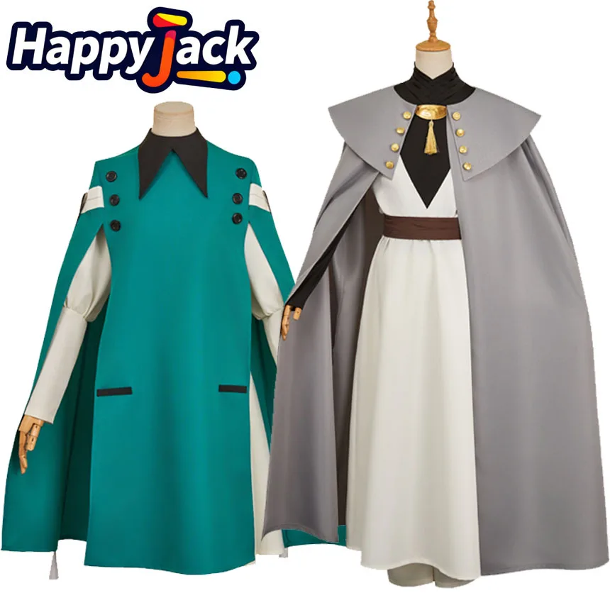 Qifrey-bata de Cosplay, sombrero de bruja, disfraz de Anime Atelier Fantasia Coco, conjunto de cinturón y capa, vestido de Halloween para adultos, disfraz de fiesta, ropa