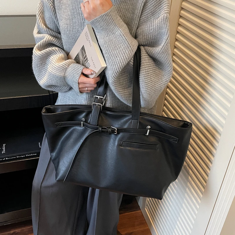 

Большая сумка для покупок, дизайнерская сумка через плечо, высококачественная сумка-тоут из искусственной кожи, женская сумка для поездок в европейском и американском стиле.