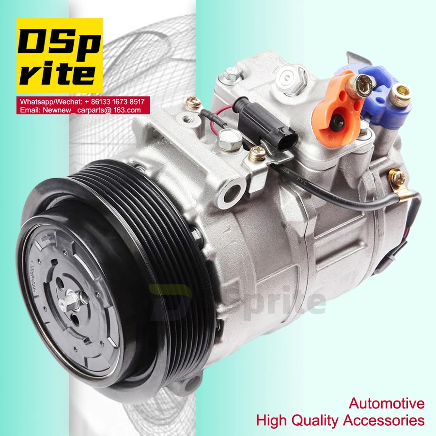 

Компрессор переменного тока для Mercedes Benz C230 CLK350 SLK350 E350 AMG 140194C 0012302811 TEM255564 TEM275751 0012301211 0012301411