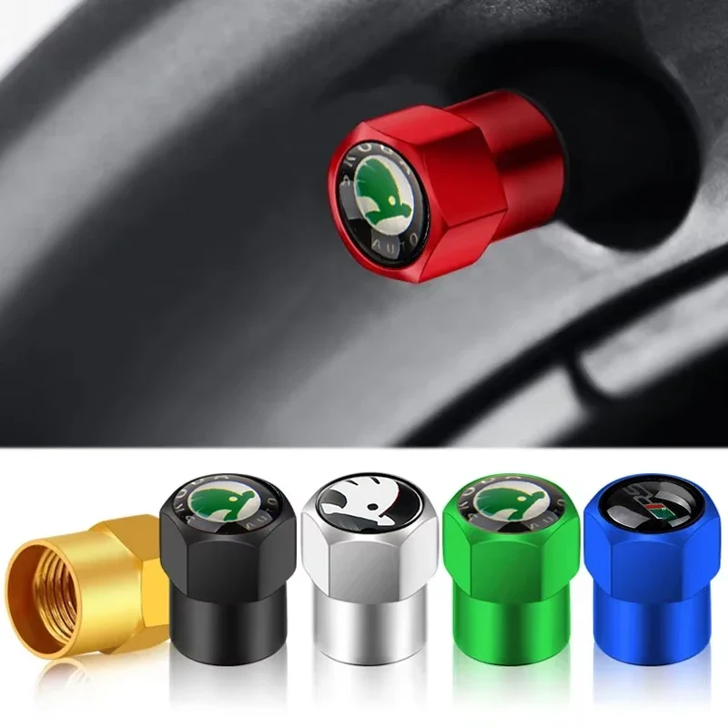 4Pcs Car Tyre Wheel… - image