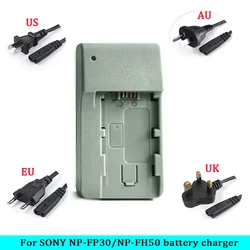 BC-TRP Camera Battery Charger for Sony NP-FP30,FP50,FP51,FP60,FP70,FP71,FP90,FH30,FH40,FH50,FH60,FV50,FV70,FH100 Lithium Battery