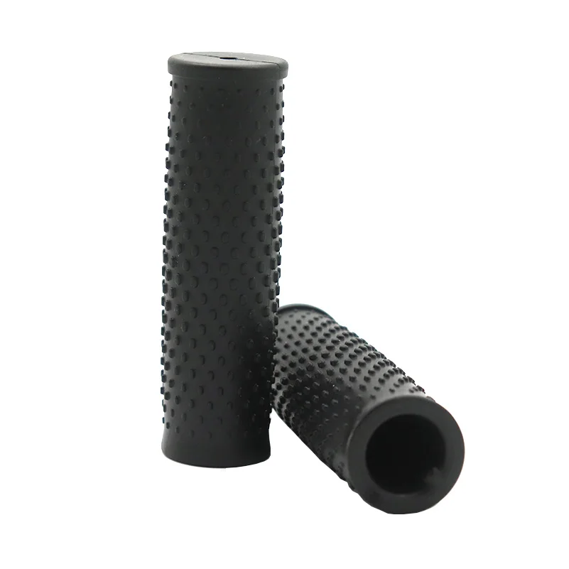 1 Paar Gummi-Lenkergriffe für Xiaomi M365/Pro/1s/Pro2 Elektroroller-Zubehör, rutschfeste schwarze Skateboard-Reiteile