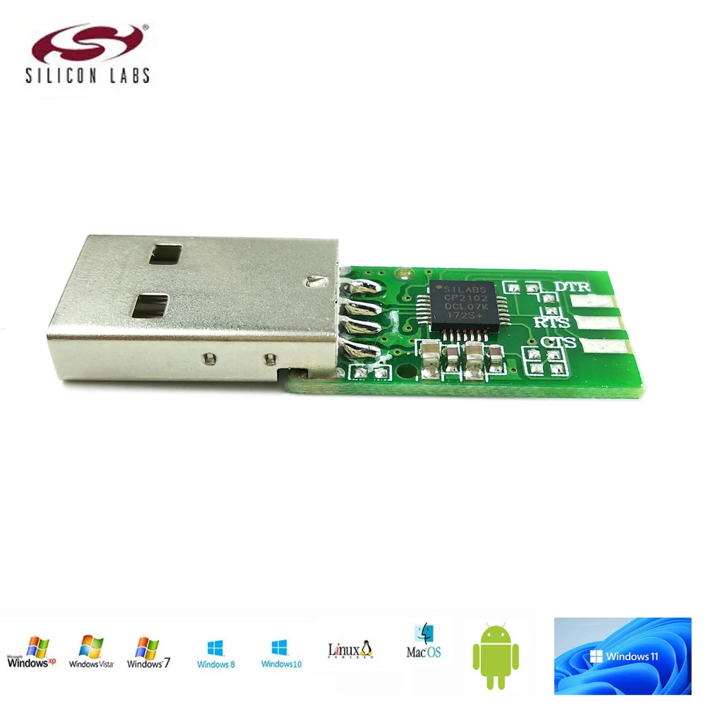 Silicon Labs Cp210x USB to Uart Bridge COM3 TTL-CP2102-3V3 Converter Adapter Module