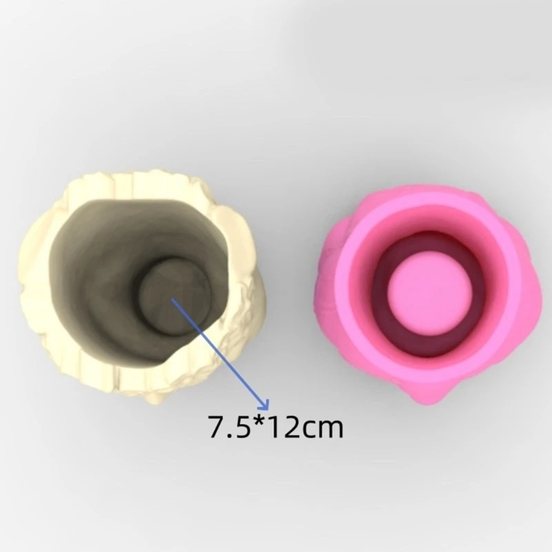 Silicone Planter Molds Vase Molds Artistic Human Figure Planter Moulds Drop shipping
