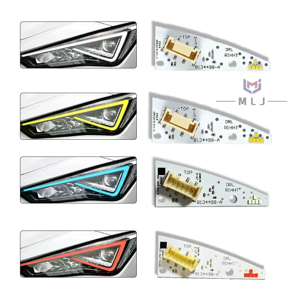 Ice Blue Red Yellow White DRL Chip 5FJ941475 5FJ941476 For SEAT Leon Formentor Cupra 2021 2022 Headlight DRL Board Angel Eye