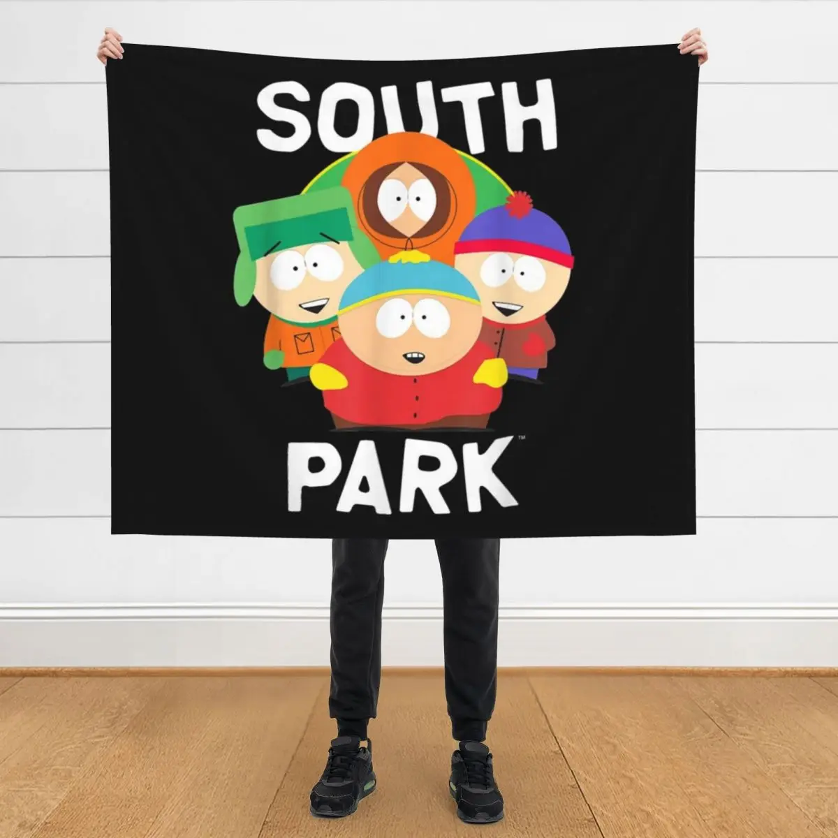

Park Gang cartoon funny Throw Blanket Softest For Decorative Sofa Bed linens Blankets