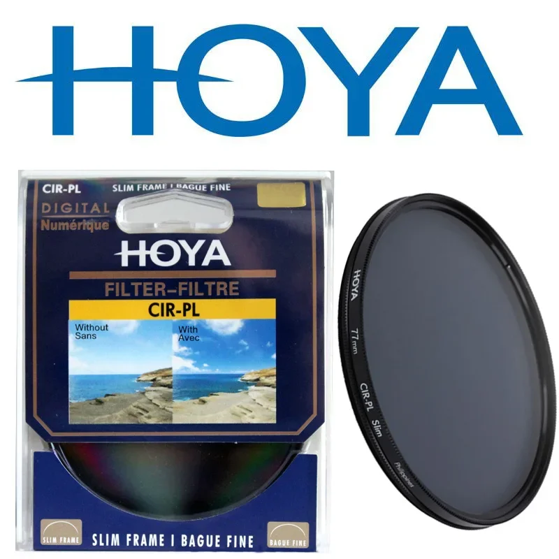 Para Nikon Canon venta HOYA SLIM CPL filtro polirizador 46mm-82mm filtro de cámara