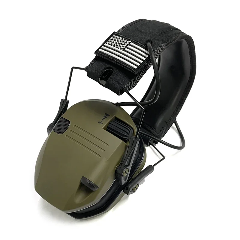 Military Tactical Electronic Shooting Earmuffs Outdoor Hunting Sound Pickup Noise Reduction Protection Hearing Headset