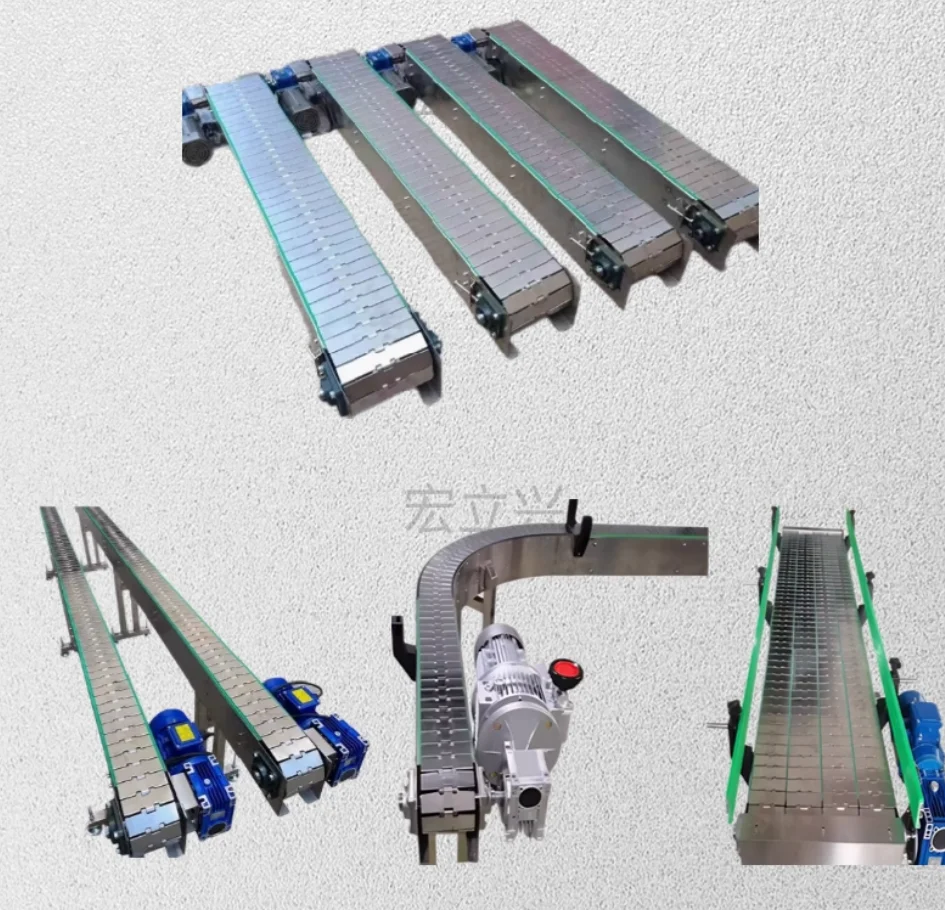 1Meter  Width:190MM 304Stainless steel chain plate 812 single-stranded straight chain plate pitch 38.1