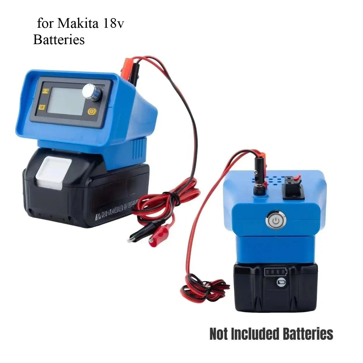 

Battery Adapter for Makita 18v Batteries Digital adjustable and current power Adjustable Buck-Boost Power Converter DC6~36V