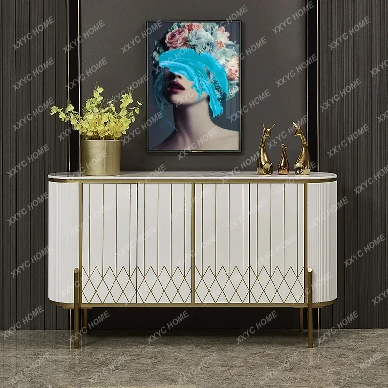 XXNew Hallway Kitchen Cabinets Storage  Density Board Minimalist Cabinets Buffet Sideboard Armoire De Rangement Home Furnitu