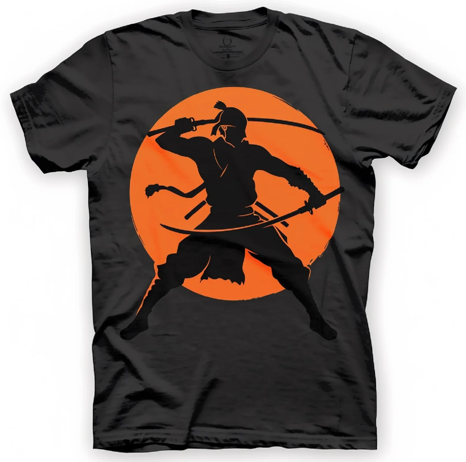 Funny Gift The Shadow of The Night Stealthy Ninja Tee Men Clothing Custom Printed Streetwear Graphic T Shirts  Anime Tshirt