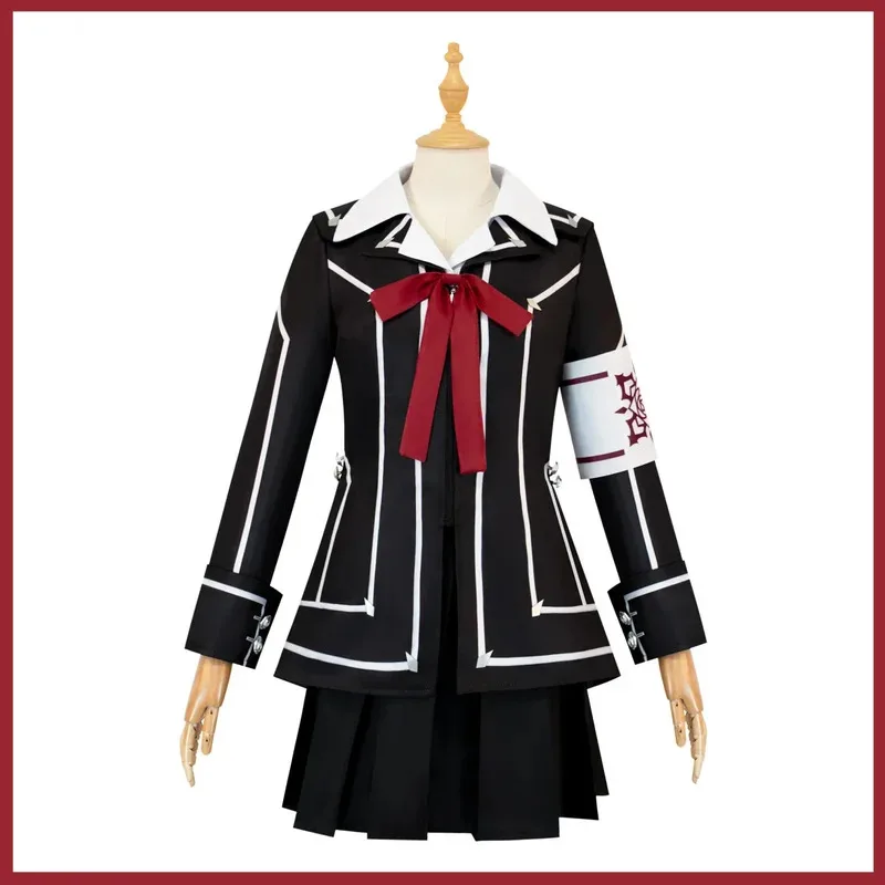 

COSda@Anime Vampire Knight Kuran Yuki Cosplay Costume Kurosu Yuki British Style School Uniform Coat Wig Woman Cute Campus SuitCO