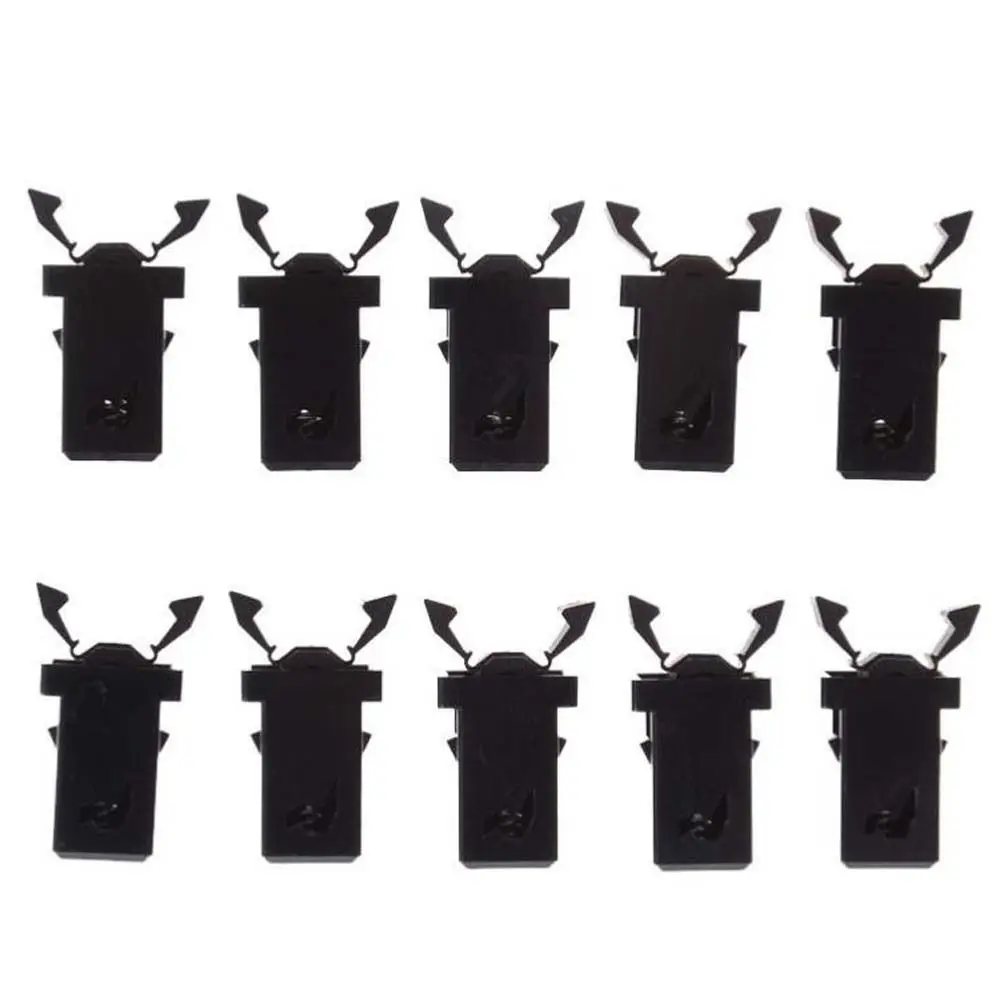 

Black Small PR-001 Lock Supplies Set Top Box Replacement Self-Locking Switch Lock Door Lock Repair Clip Trash Can Buckles