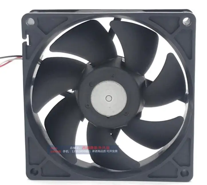 Nidec U92T24MUA7-53J56 DC 24V 0.14A 90x90x25mm 3-Wire Server Cooling Fan