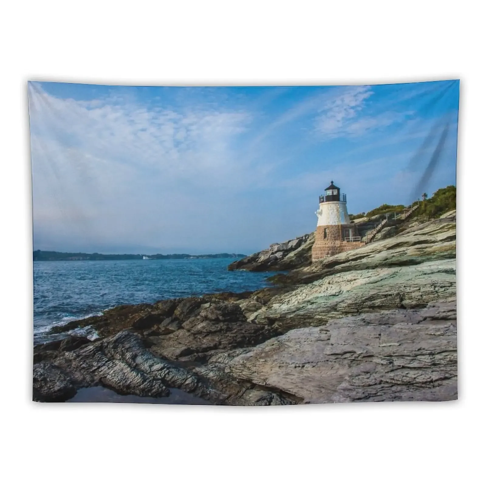 

Castle Hill Lighthouse Tapestry Decoration Room Room Aesthetic Home Decoration Home Decor Accessories Tapestry