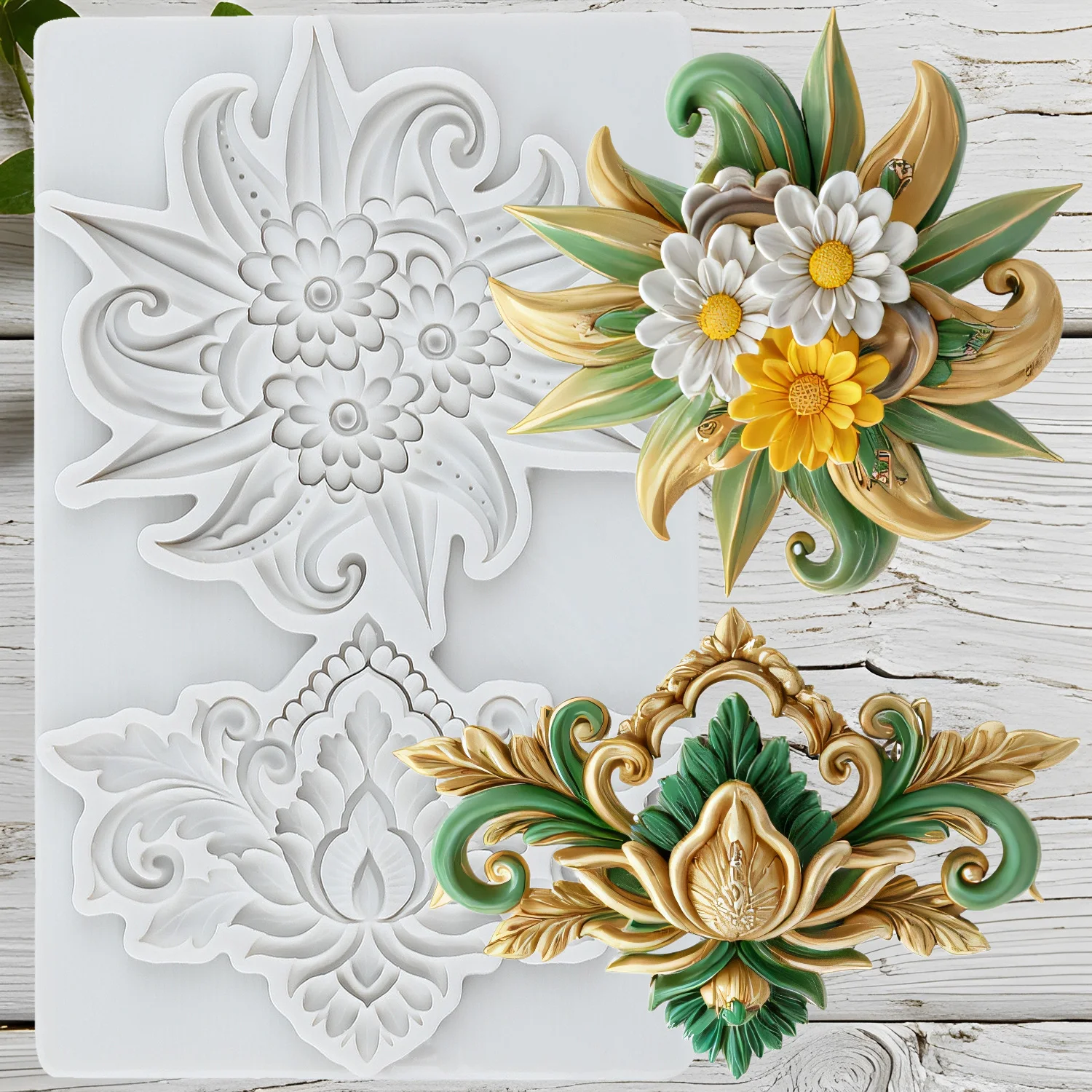 

Силиконовые формы в стиле барокко, щипцы, прокрутка, кружевная помадка, инструменты для украшения торта, топпер для кексов, форма для шоколадных конфет, смолы