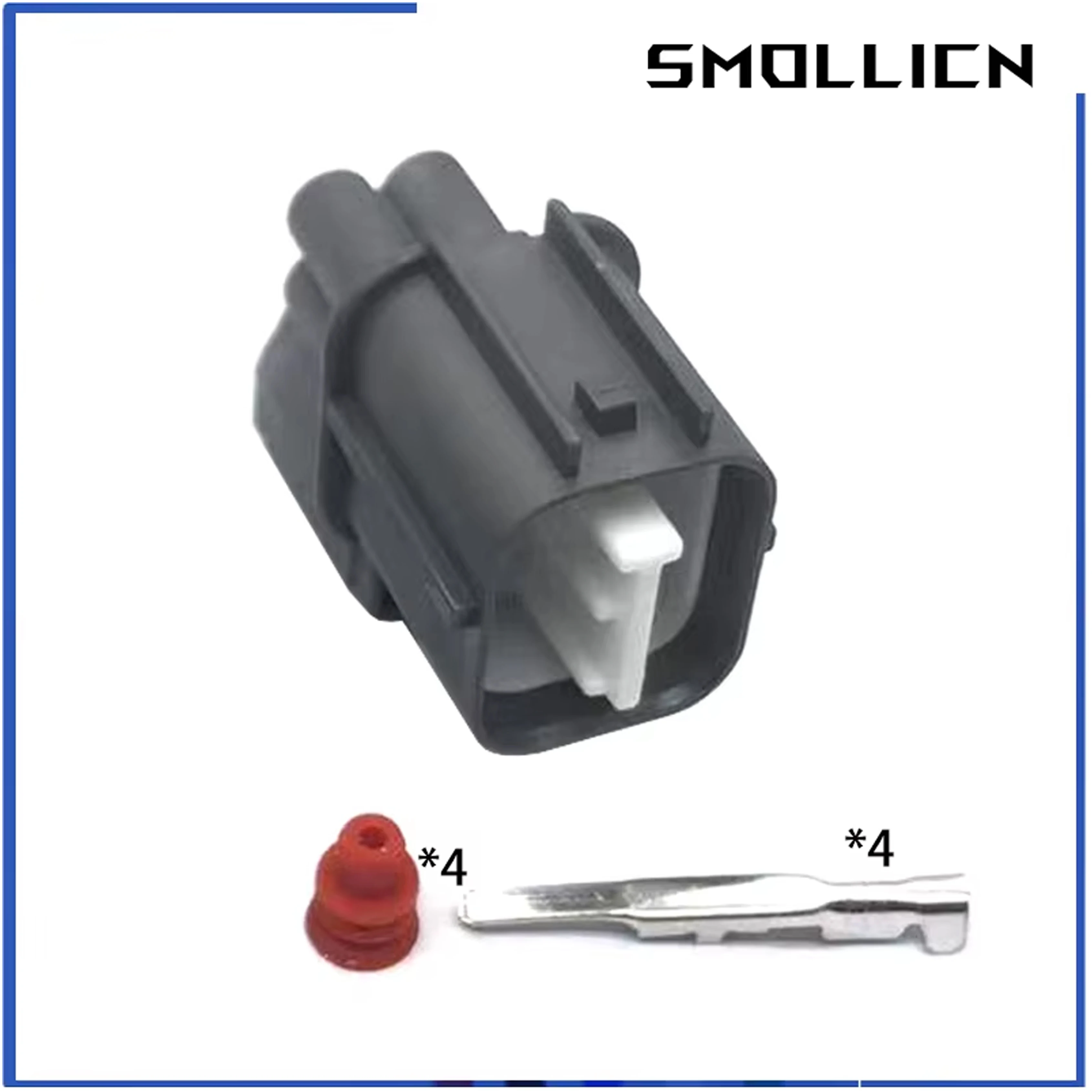 1 Set 4 Pin HW Sealed Auto Connector Light Lamp Motor Socket For Toyota Camry Honda B-Series O2 Sensor Plug