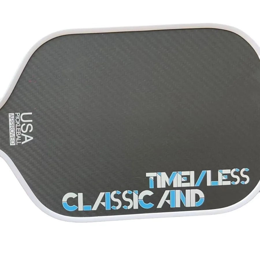 Pickleball Paddle 3K Carbon Fiber Thermoforming Gorąco tłoczona jednoczęściowa Teksturowana matowa powierzchnia Termiczna listwa kompresyjna