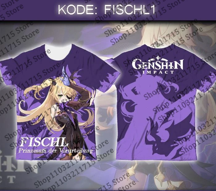 Sangonomiya Kokomi Anime Tees 2025 New Genshin Impact Role Playing 3D Print T-shirt Male Summer Trend Men Women Harajuku Y2k Top