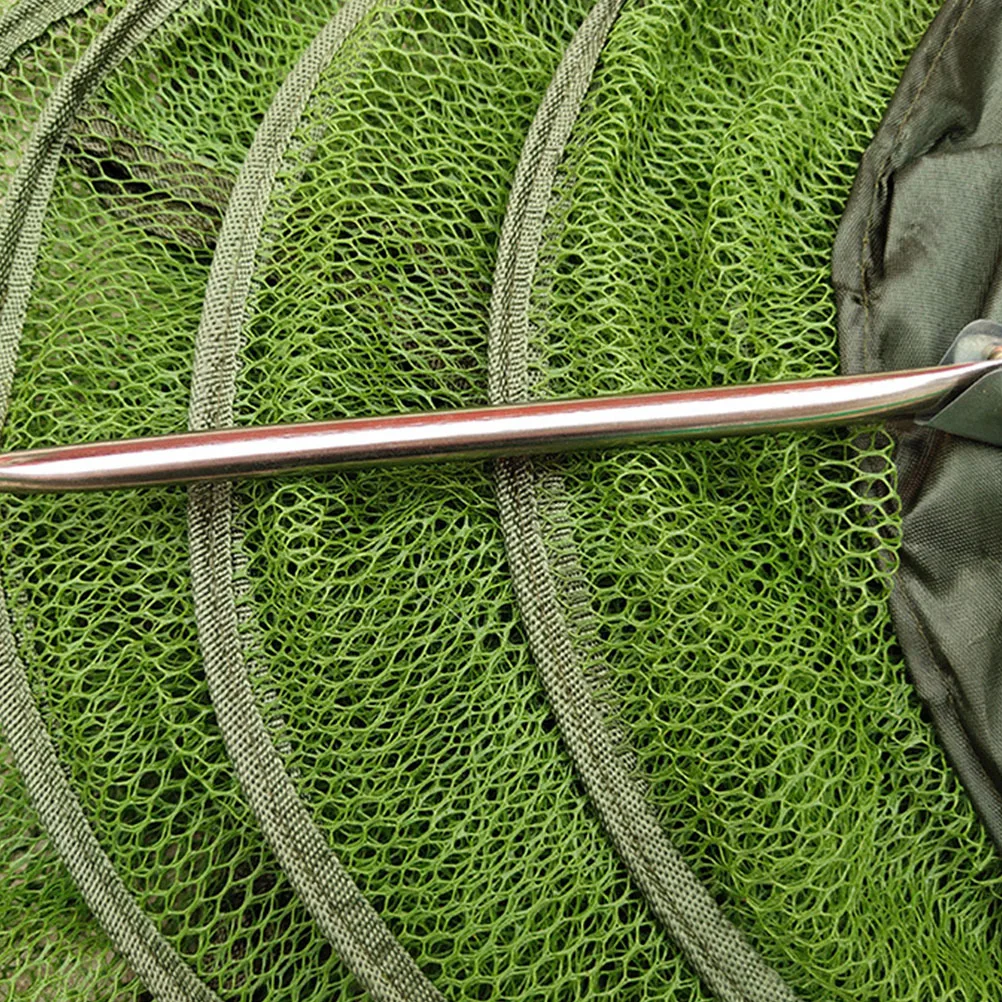 

Durable Cast Net Fish Guard Mesh Bag Stainless Steel Positioning Easy Clean Portable Fishing Supply Cast Net Fishing Supply