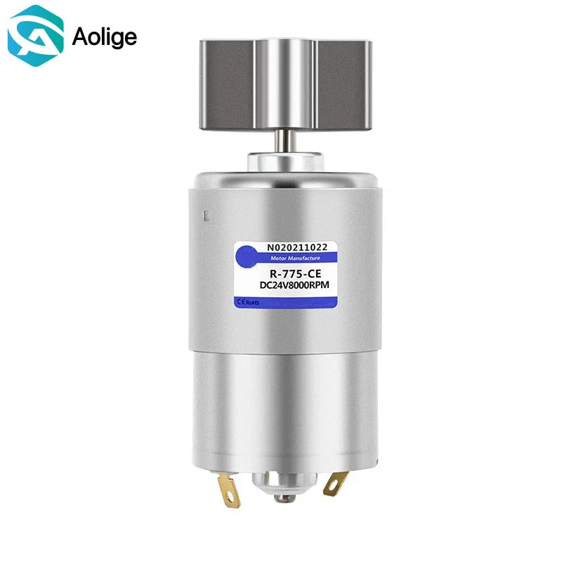 

Мощный вибрационный двигатель постоянного тока 775 — 6 В/12 В, для массажера