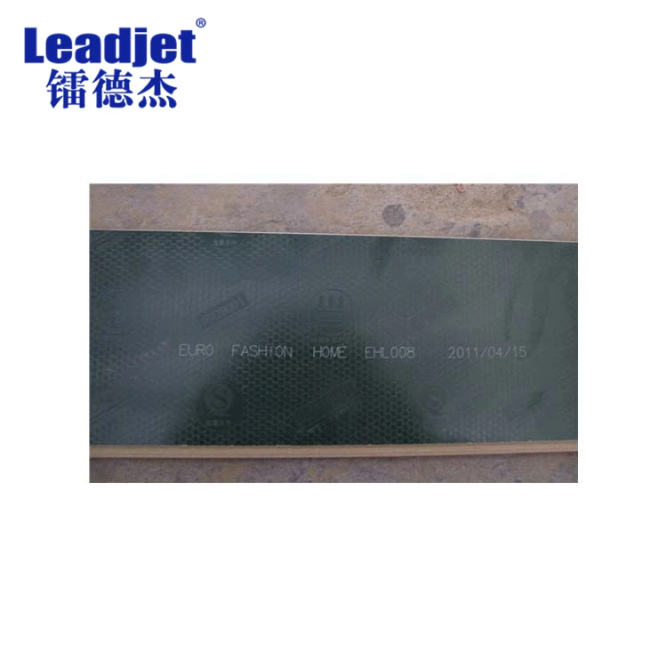 Macchina industriale per marcatura laser CO2 per marcatura permanente in plastica/vetro