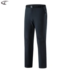 LNGXO-pantalones de senderismo para hombre, pantalones Cargo de secado rápido para exteriores, Camping, escalada, Trekking, montañismo, impermeables, elásticos