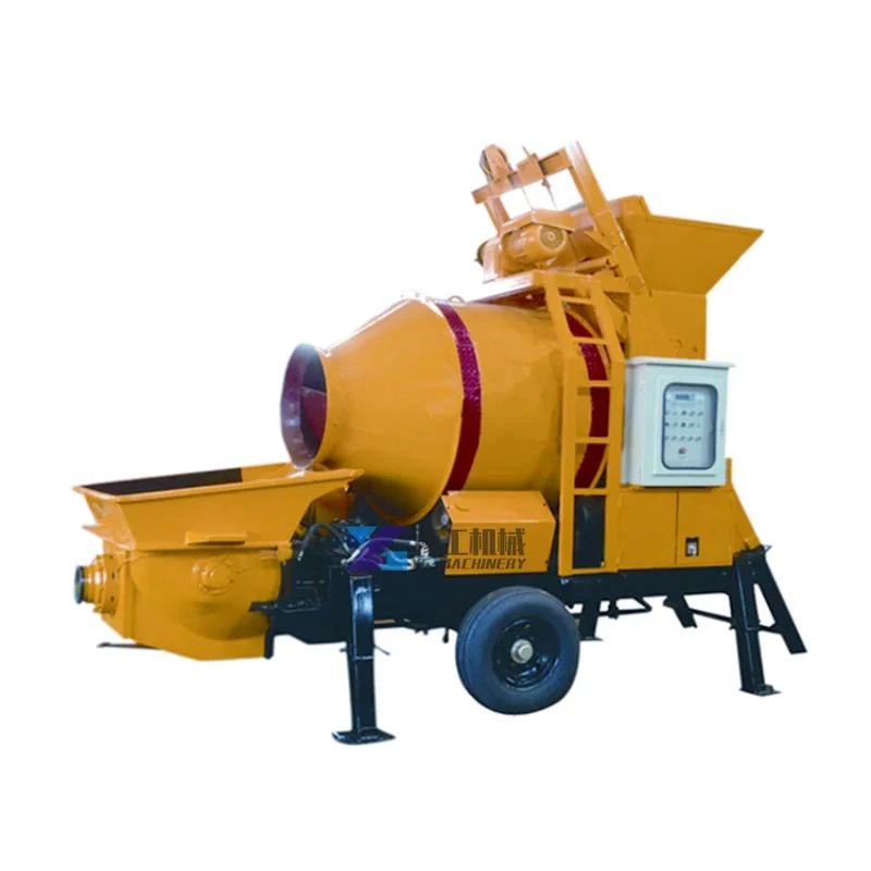 20m3/h High Pressure Concrete Pump Diesel Engine Cement Grouting Machine Trailer Mounted Concrete Pump Construction Machinery