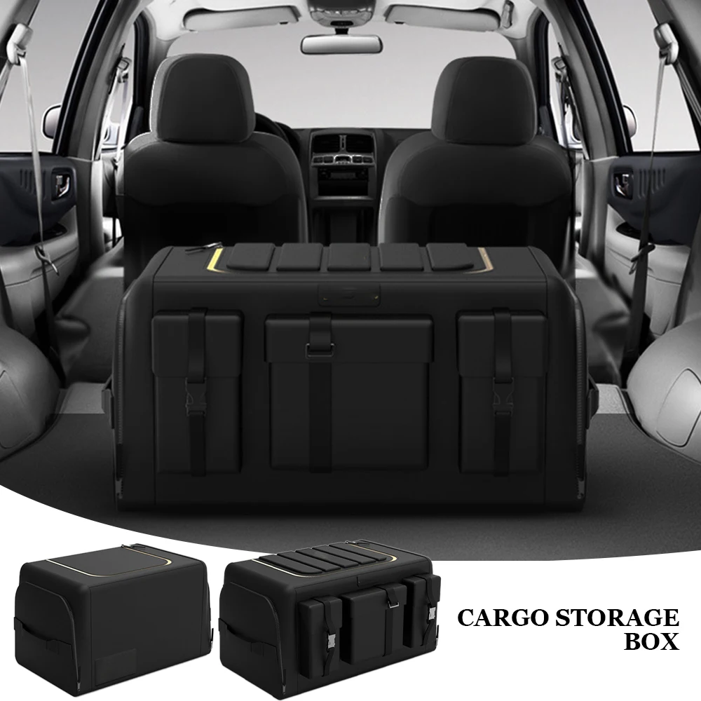 

Car Trunk Organizer Box Large Capacity Auto Multiuse Tools Storage Bag Oxford Cloth Folding for Emergency Storage Box