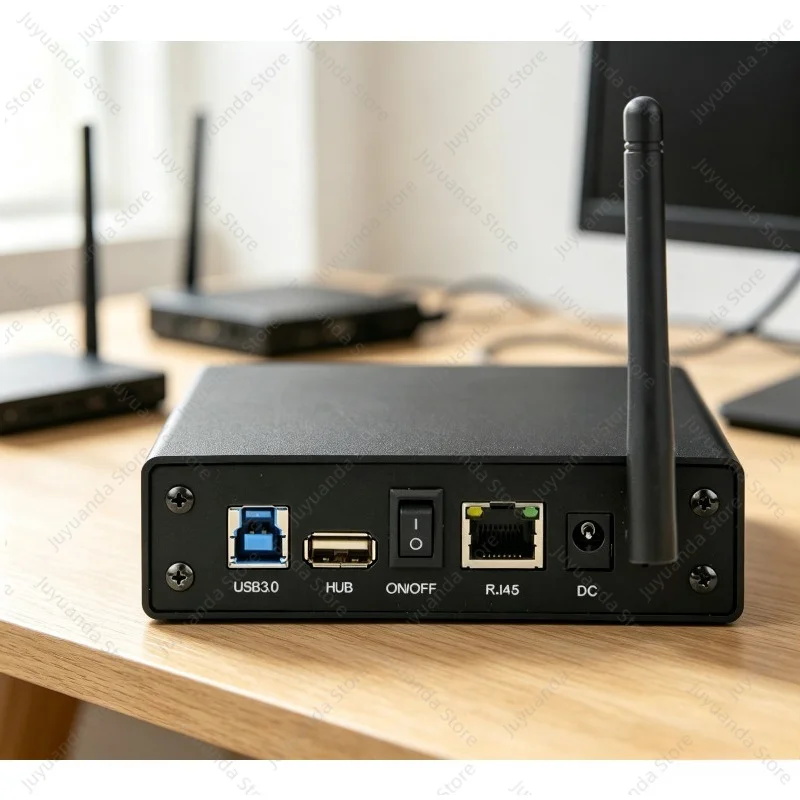 BS-U35WF All-in-One Wireless NAS Storage, WiFi 6 & USB 3.0, Support 3.5