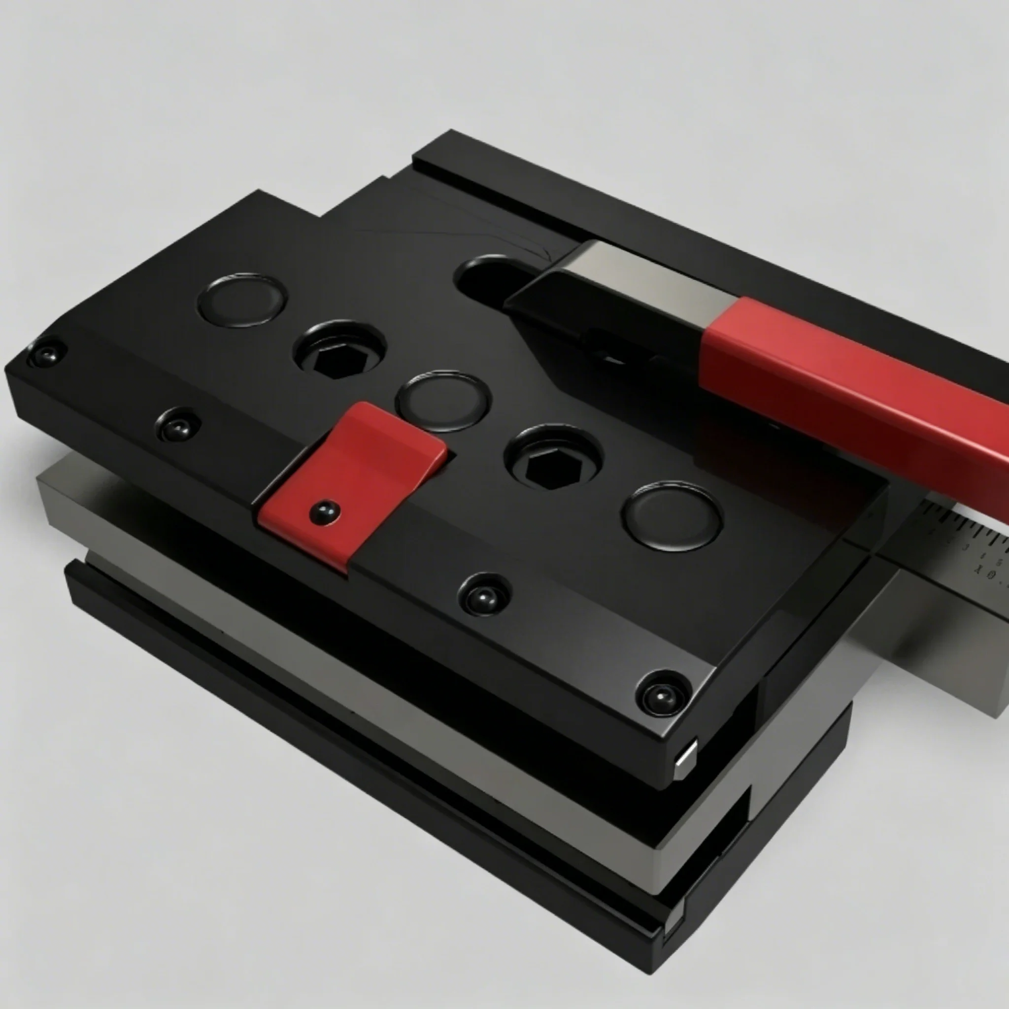 Quick clamping wear-resistant clamping device for bending machine