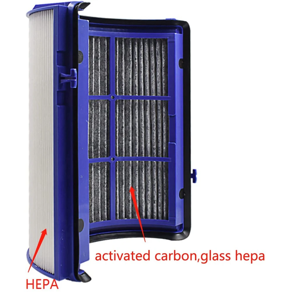 Air Purifier HEPA and Carbon Filter for Dyson TP06, TP09, HP06, PH01, PH02, TP07, HP07, HP09, 970341-01, 965432- 01