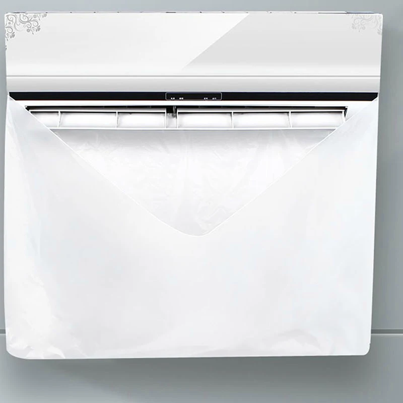 Air Conditioner Waterproof Cleaning Cover Dust Washing Protector Air Conditioner Water Receiving Splash Proof Of The Sewage Bag