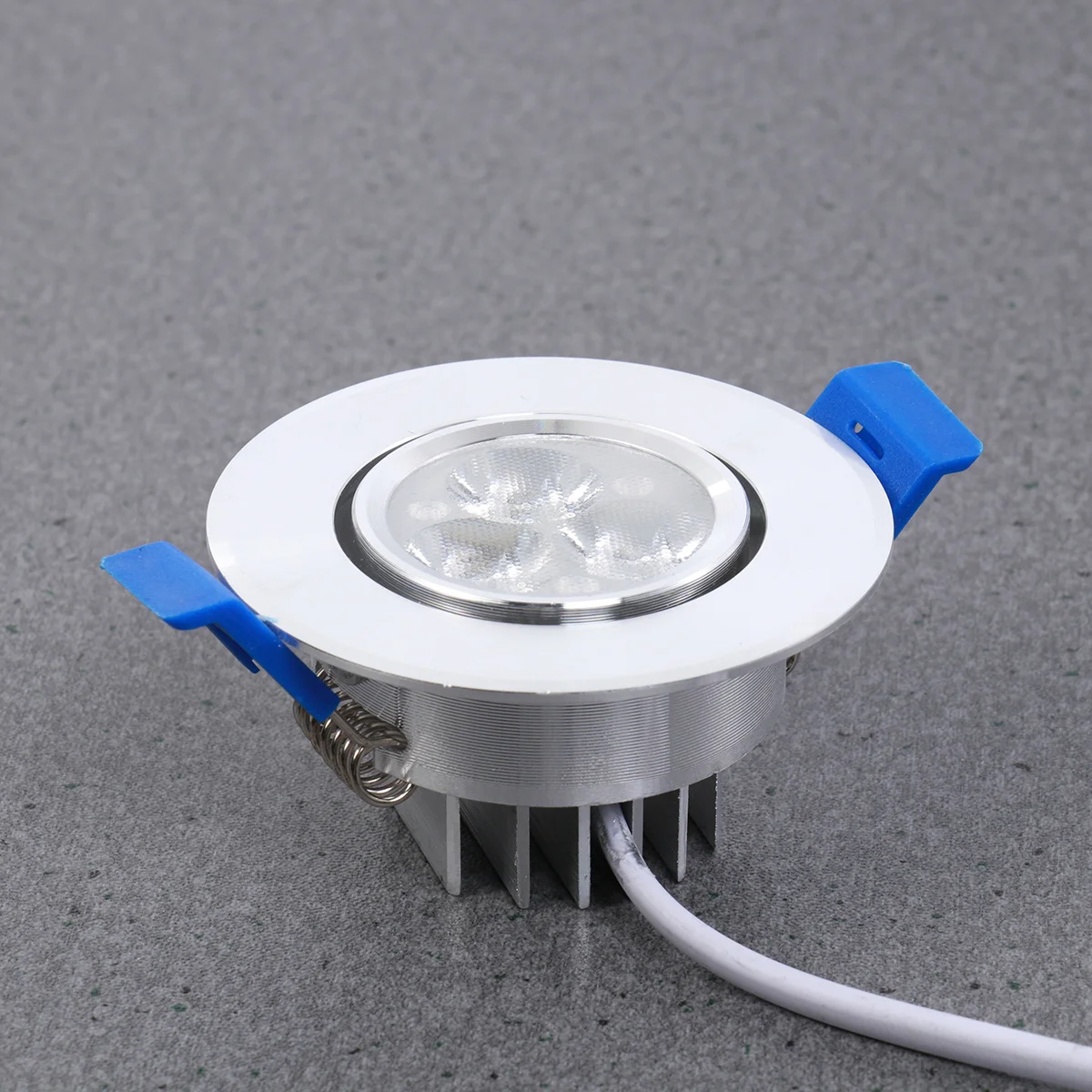 

3W 3 LED Ceiling Spotlight Recessed Adjustable Lighting for Home Office Store Warm Atmosphere Ceiling Spotlight