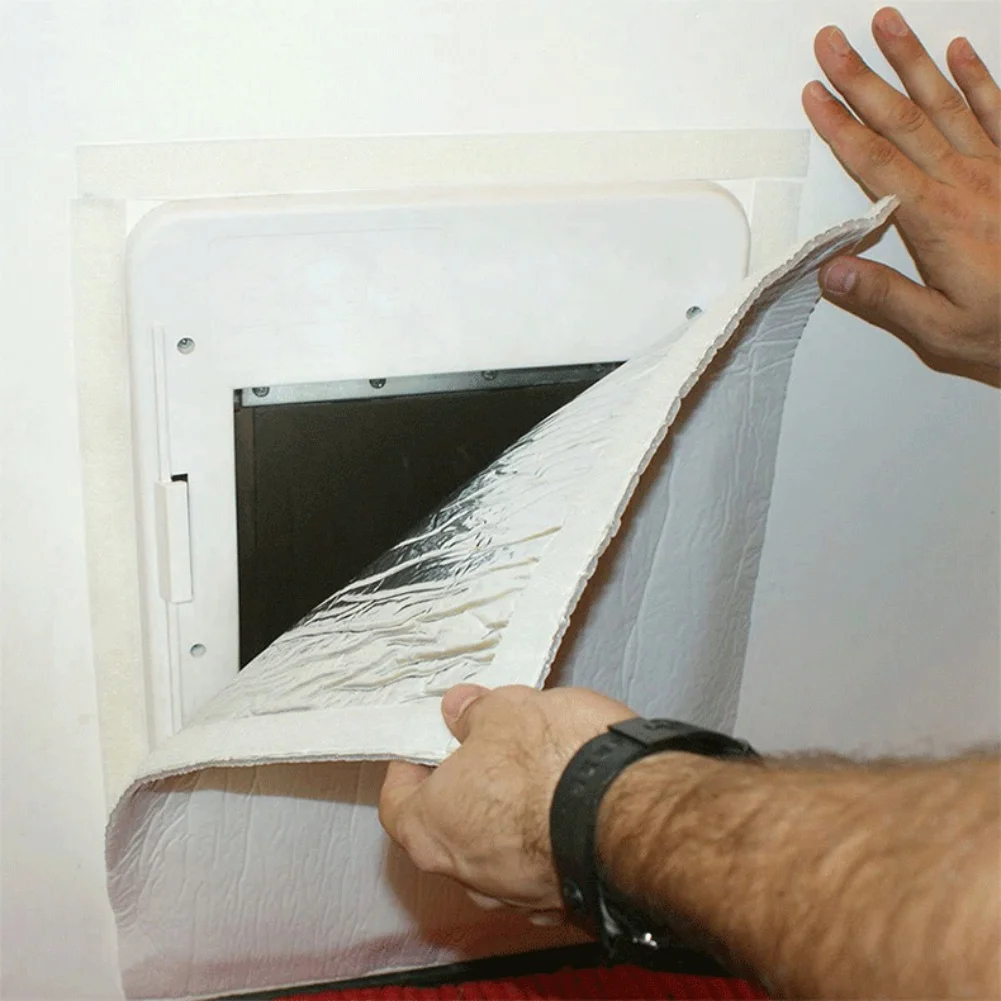 Heat Retaining Aluminum Film Attic Vent Cover Self Design for Reliable Installation and Enhanced Energy Efficiency