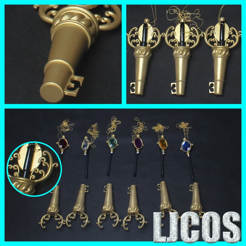 Twisted-Wonderland Magic Wand Pen Stick Cosplay Accessories Jade Floyd Riddle Malleus Draconia Cosplay Costumes Props