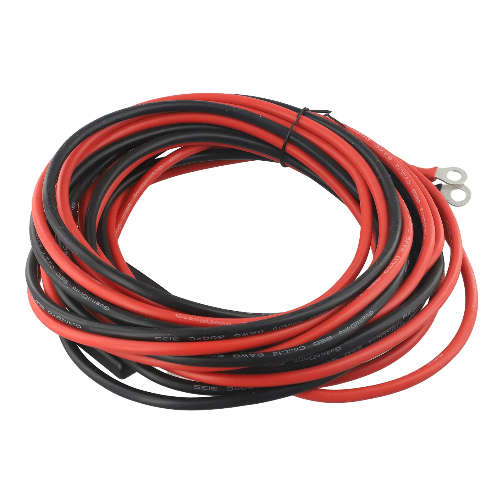 Robust 50A Wiring Kit with Pluggable Fuse for High Power Connections in Off Road Vehicles Includes Everything Needed