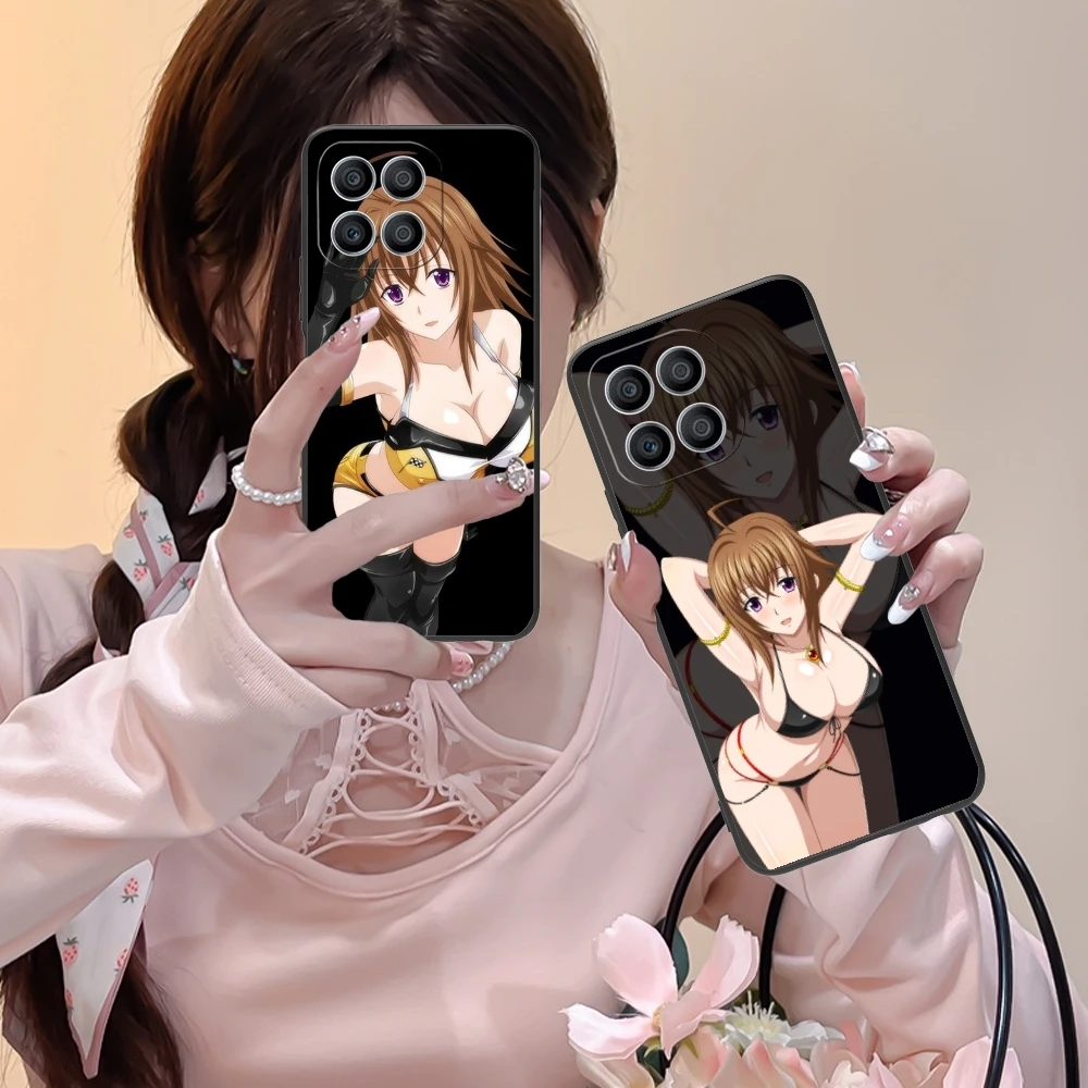 High School DXD Venelana Cell Phone Case for Huawei Honor 90 80 70 60 50 30 20 10 9 8 7 Pro S SE Lite 5G Black Phone Cover Shell